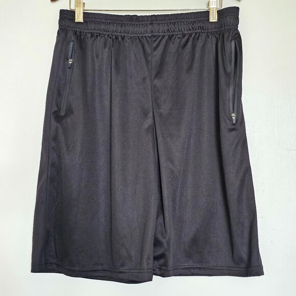 Ultra Performance Athletic Drawstring 10" Shorts L Black - Picture 1 of 8